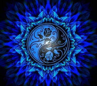 Mandala Yin And Yang Diamond Painting Kit - DIY